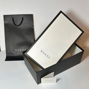 GUCCI | Authentic Shoe Gift Box and Bag Set